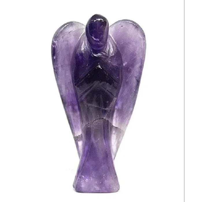 Amethyst Gemston Angel (110 g, 1.5 Inch)