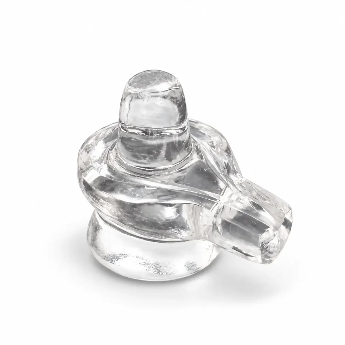 Crystal Shivling (380 g, 2.8 Inch)