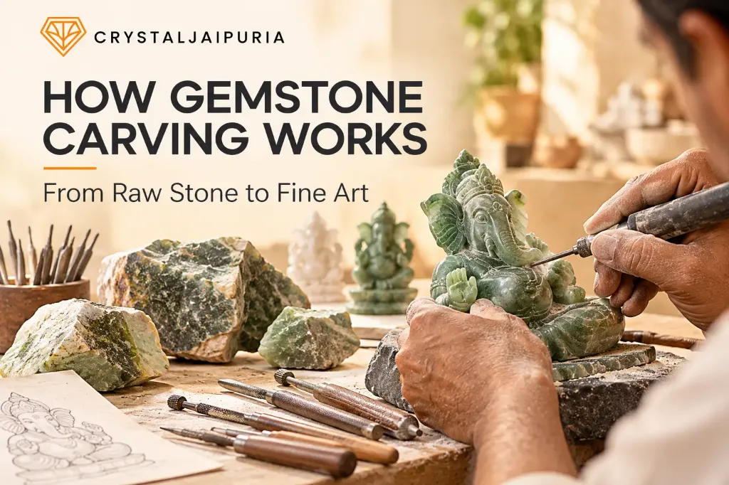 How Gemstone Carving Works: From Raw Crystal to Finished Sculpture