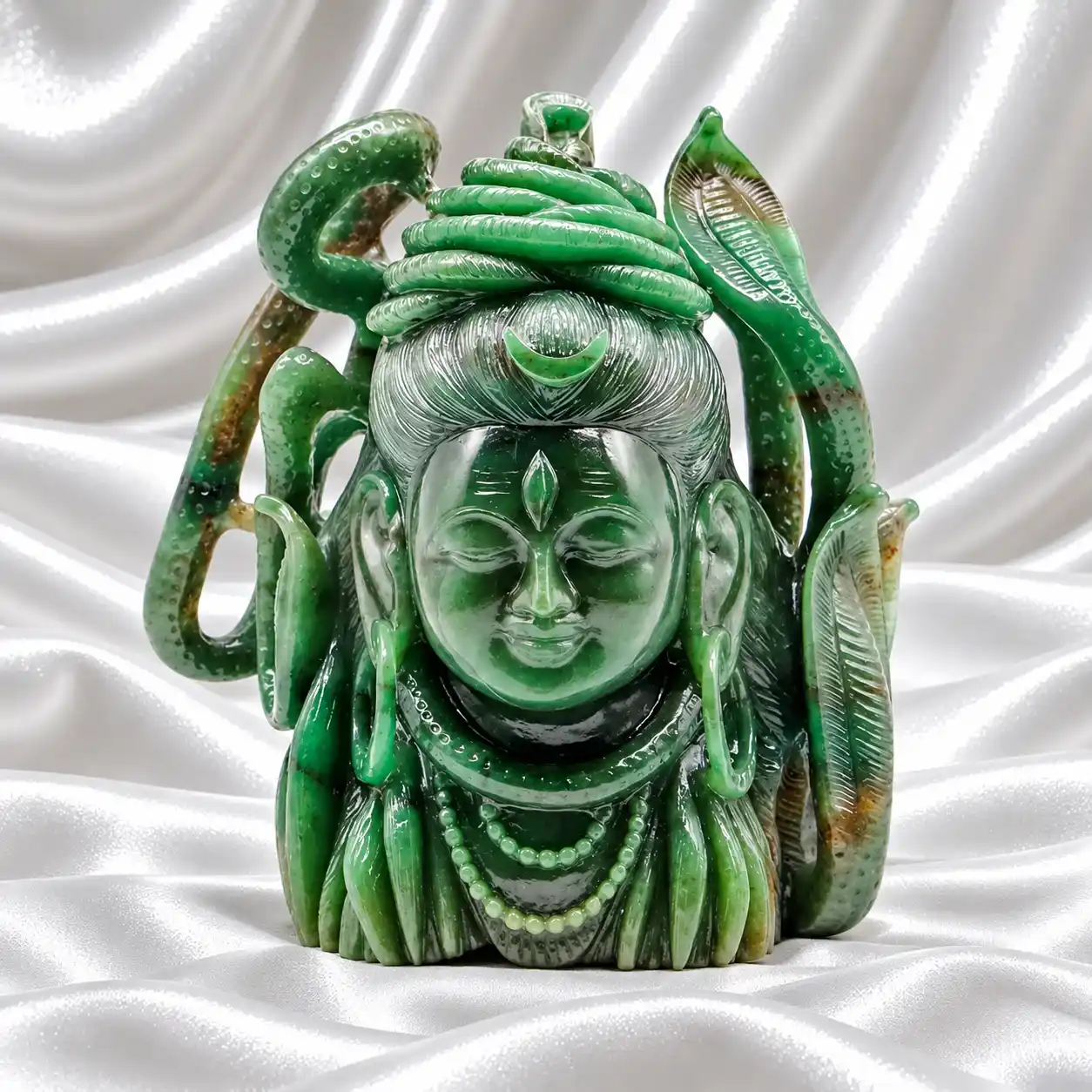 Green Aventurine Lord Shiva