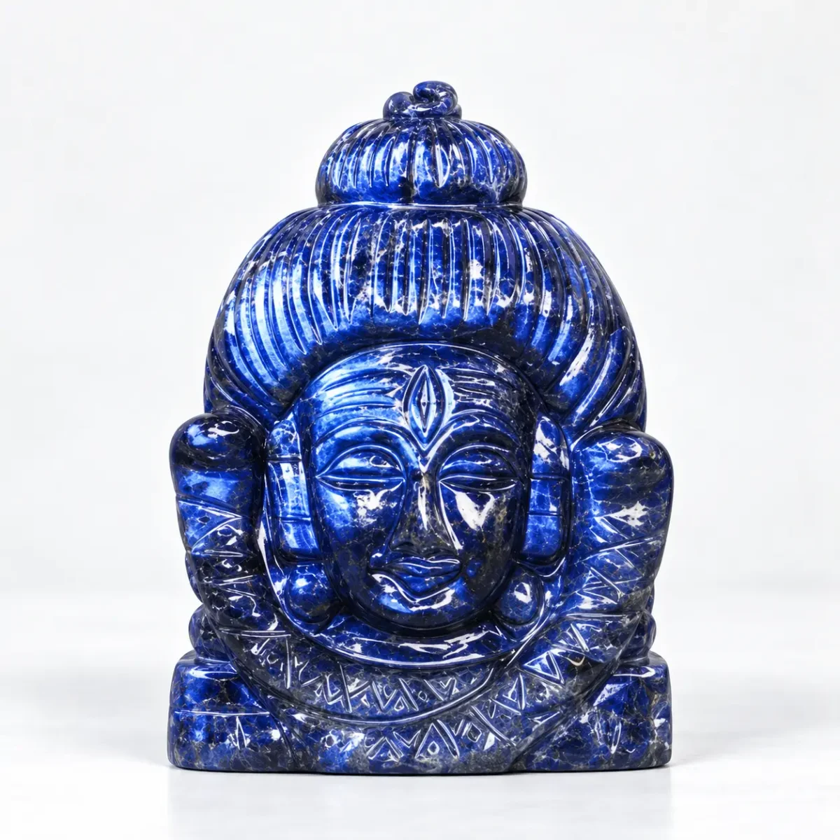 Labradorite Power Mini Shiva Face
