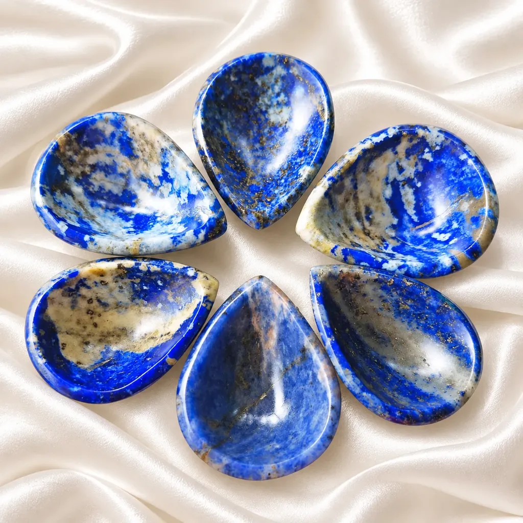 Natural Lapis Lazuli Diya