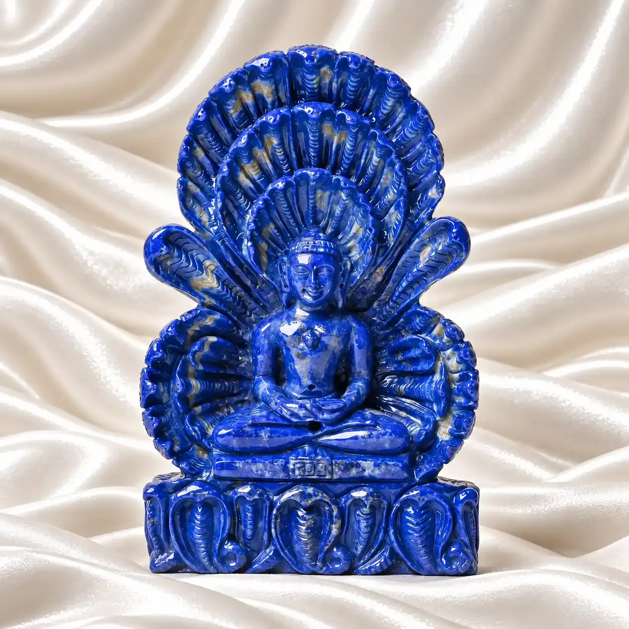 Lord Parasnath in Lapis Lazuli