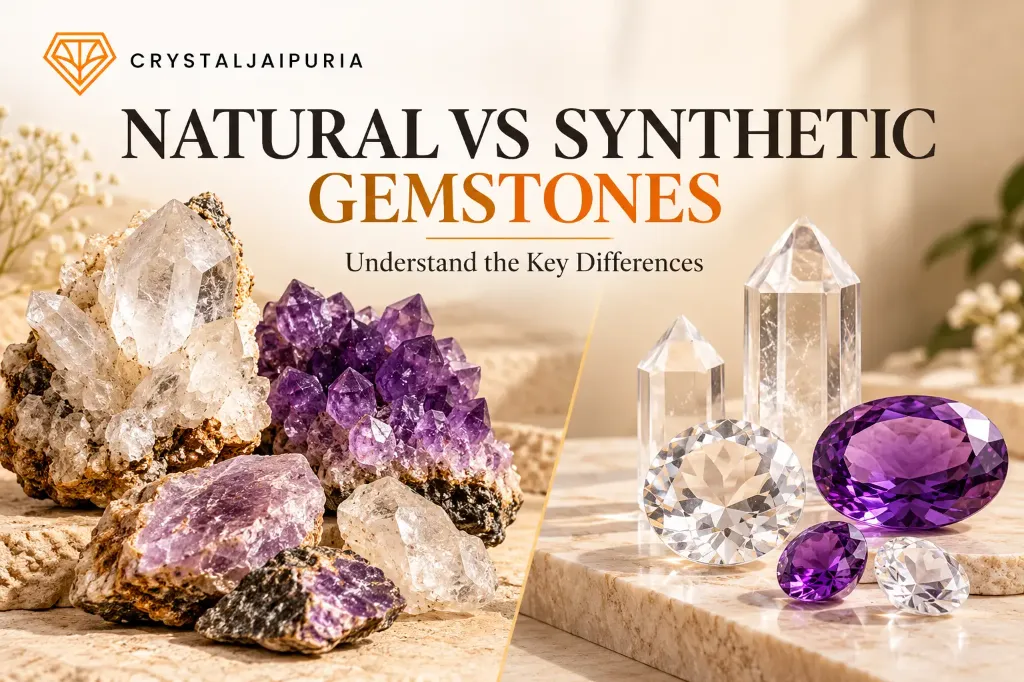 Natural Gemstones vs Synthetic Stones: Key Differences and Buying Guide