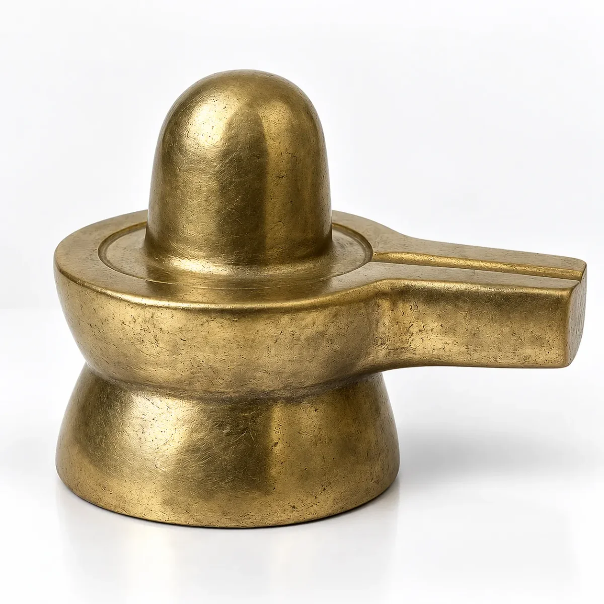 Pyrite Gemston Shivling (25 g, 0.5 Inch)
