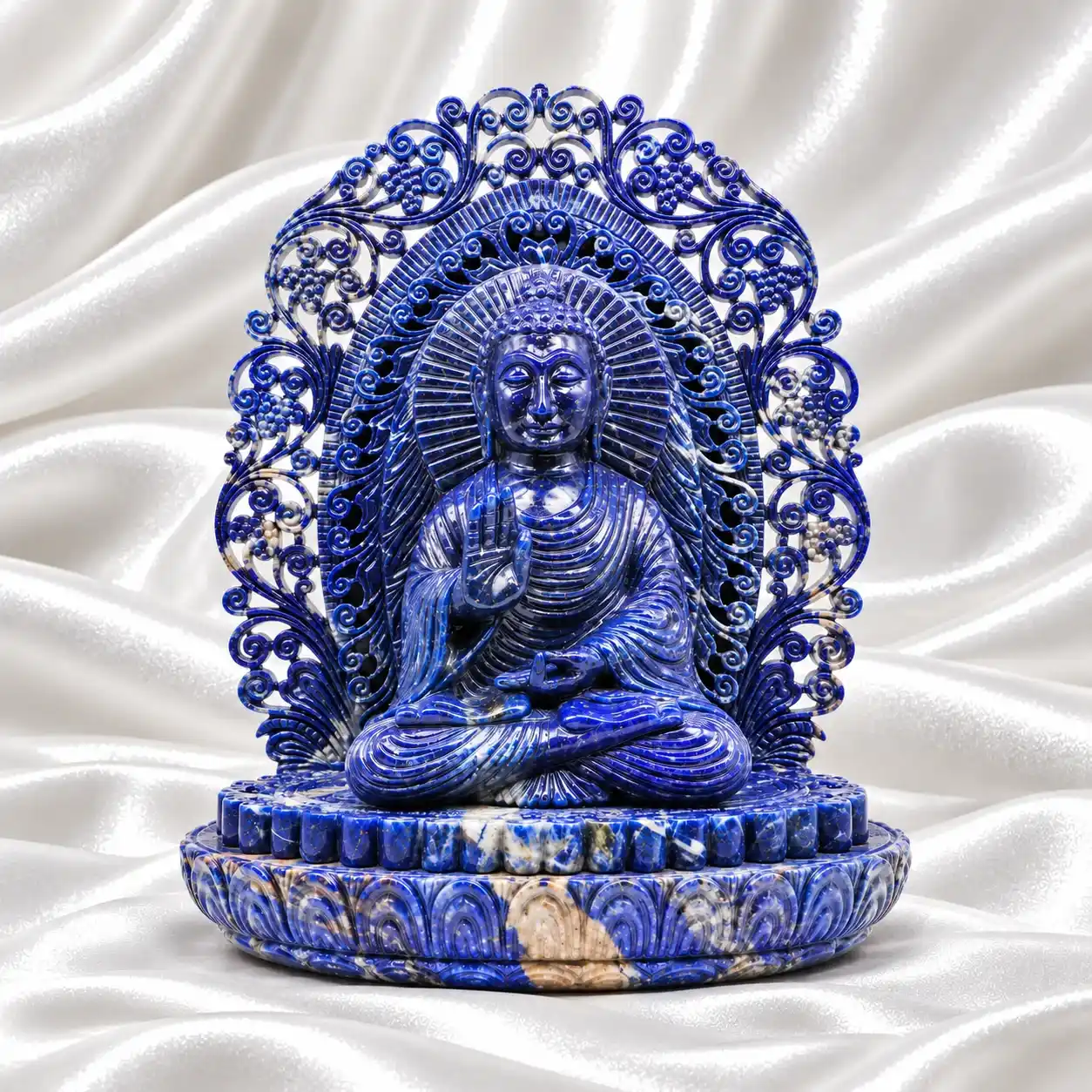Sodalite Buddha