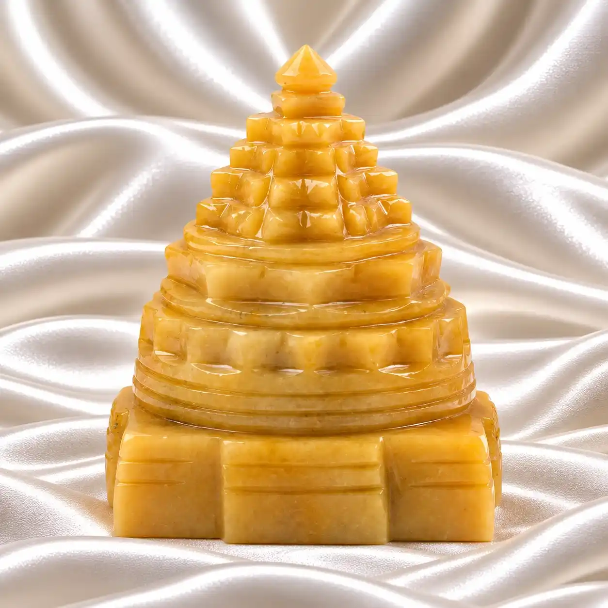 Yellow Jade Shree Yantra